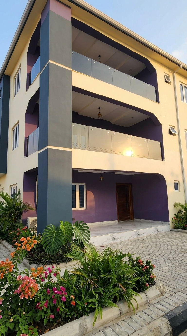 Architectural Side Profile & Balconies